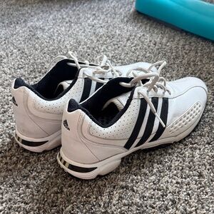 Adidas White and Black Athletic Shoes